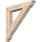 Ekena Millwork Traditional Traditional Smooth Bracket, Douglas Fir, 5 1/2"W x 40"D x 40"H BKT06X40X40TRA01SDF - alternate 1